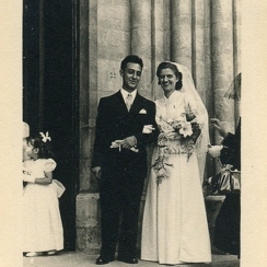 22-07-1950-Notre mariage(Genevfève et Jacques )